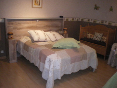Chambre Nature, chambre d'hotes dans le Jura pour 2 ou 3 personnes